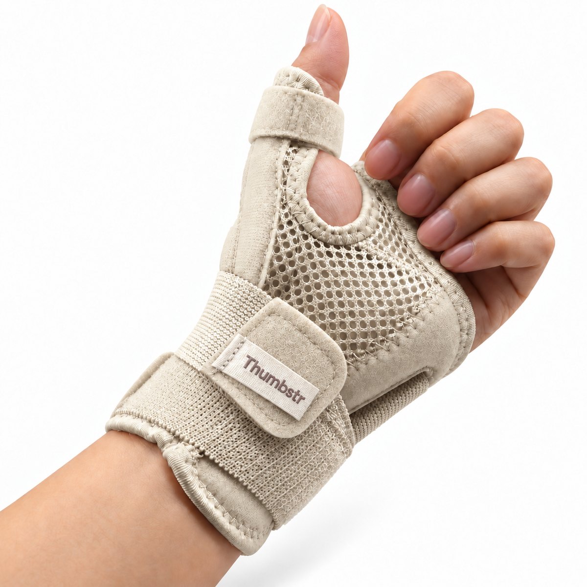 Thumbstr Stütze in Beige