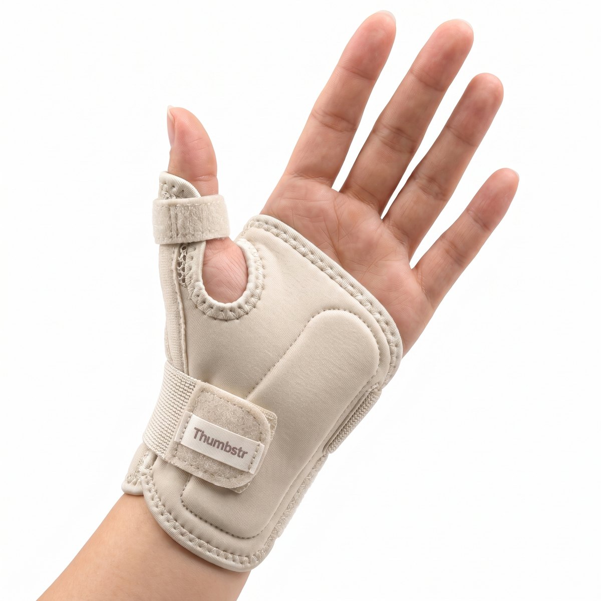 Thumbstr Stütze von der Handinnenseite